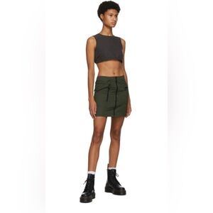 EUC MCQ Alexander McQueen- Green Military Pocket Skirt. Size S
